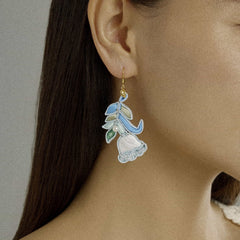 lily Of The Valley Earrings- Be blessed with luck