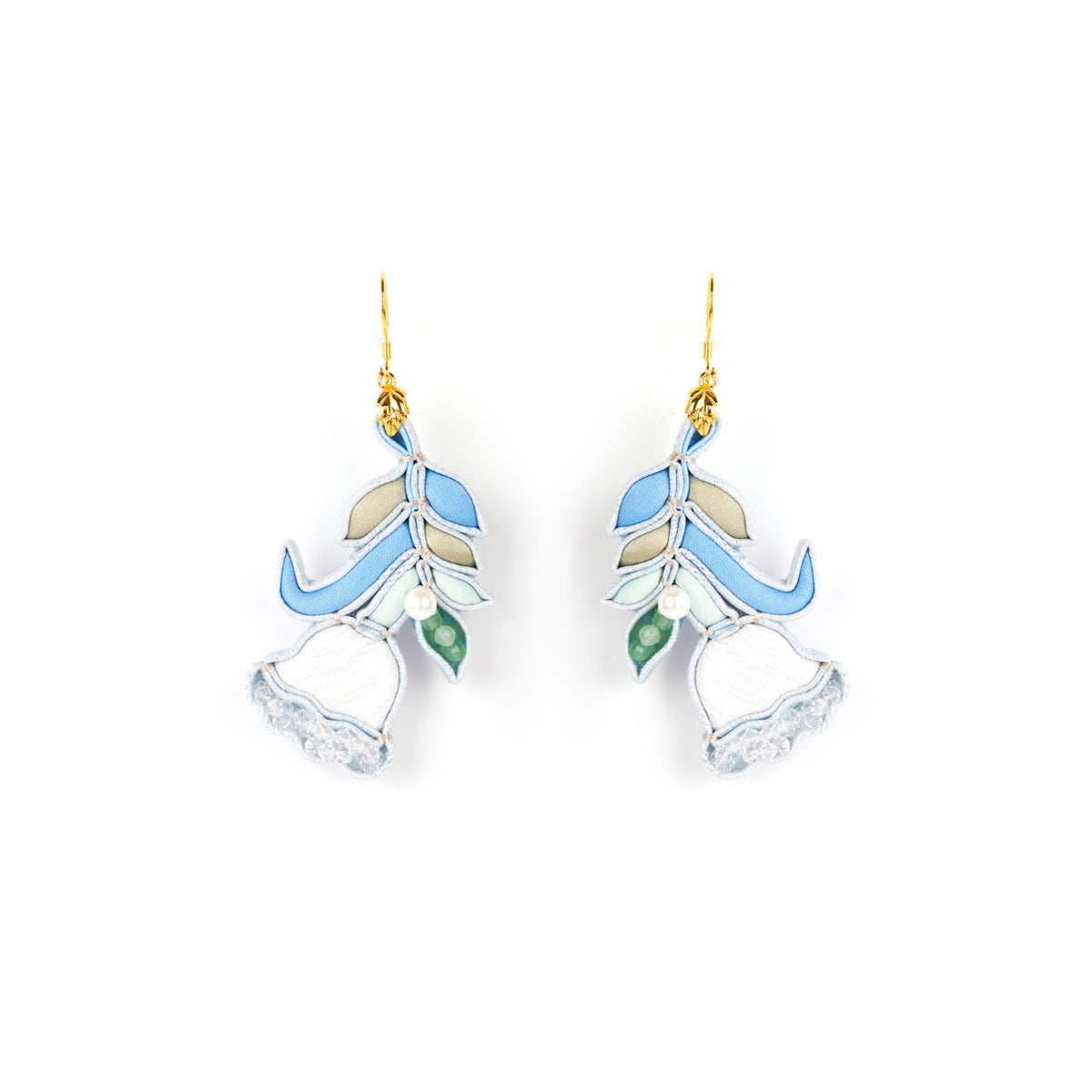 lily Of The Valley Earrings- Be blessed with luck